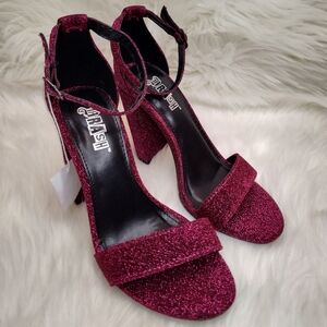 Fuchsia Shimmer Heels size 5.5
